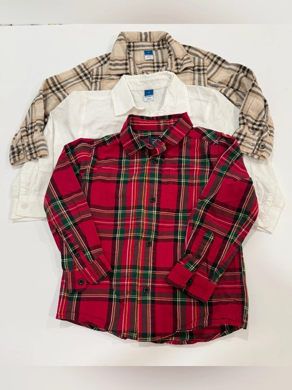 Boys Old Navy & Children's Place Long Sleeve Shirt Bundle | Size 4T